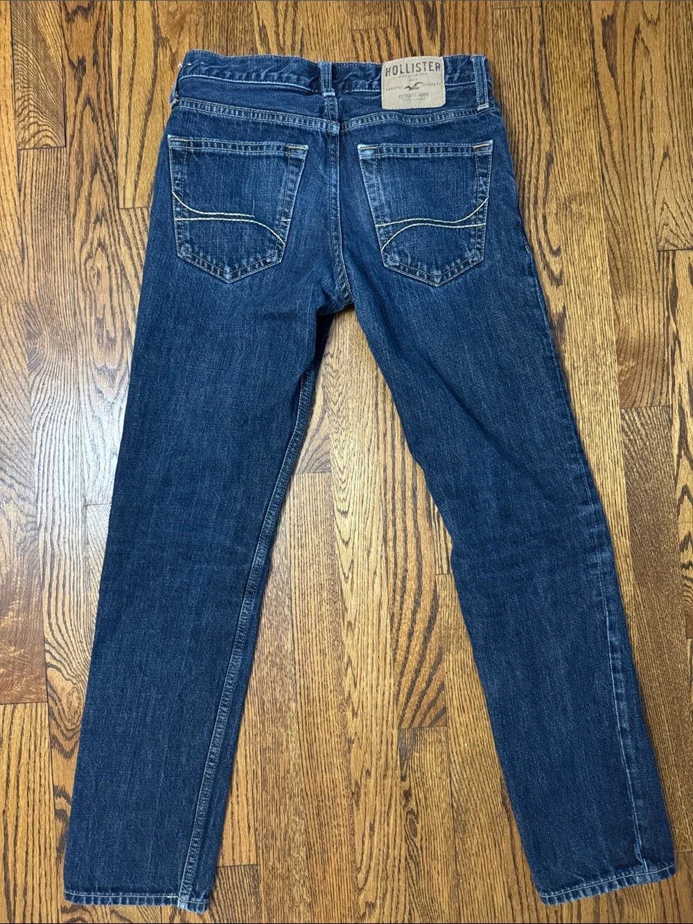 Y2K Hollister Skinny Jeans Dark Wash W28 L30 Women’s 2000s Low Rise Denim